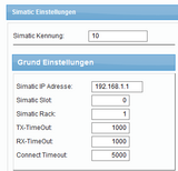 spsXChange S7 Simatic Station Grundeinstellungen